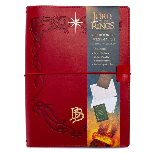 insight editions The Lord of the Rings: Red Book of Westmarch Traveler's Notebook Set – Insight Editions