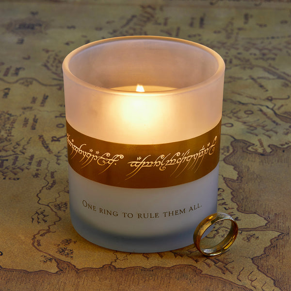 Insight Editions The Lord Of The Rings: The One Ring Glass Candle – Insight Editions
