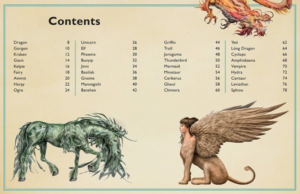 Insight Editions The Magnificent Book Of Fantasy Creatures – Insight Editions