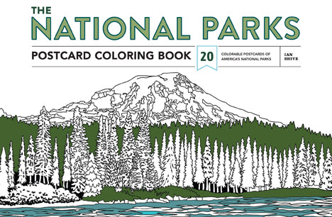 insight editions The National Parks Postcard Coloring Book – Insight Editions