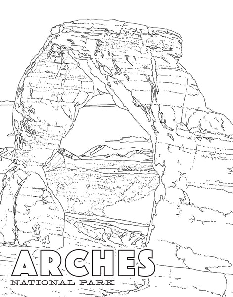 Insight Editions The National Parks Poster Coloring Book – Insight Editions