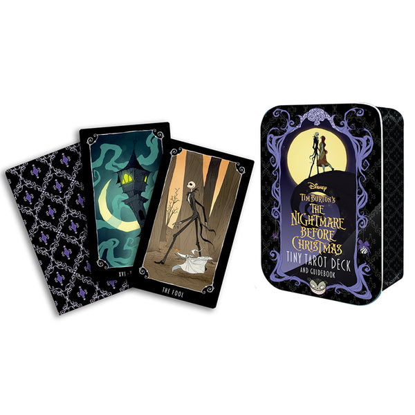 Insight Editions The Nightmare Before Christmas Tiny Tarot Deck And Guidebook – Insight Editions