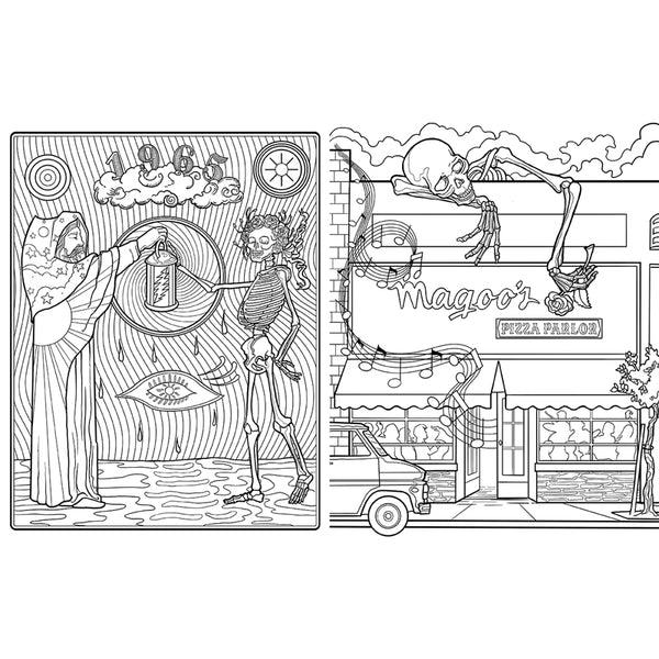 Insight Editions The Official Coloring Book Of Grateful Dead – Insight Editions