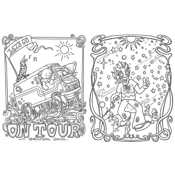 Insight Editions The Official Coloring Book Of Grateful Dead – Insight Editions
