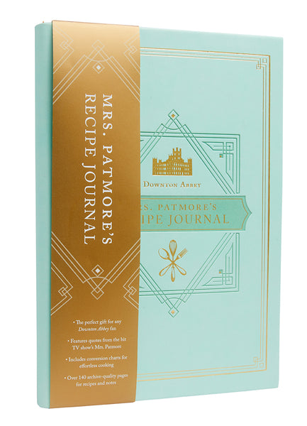 insight editions The Official Downton Abbey Mrs. Patmore's Recipe Journal – Insight Editions
