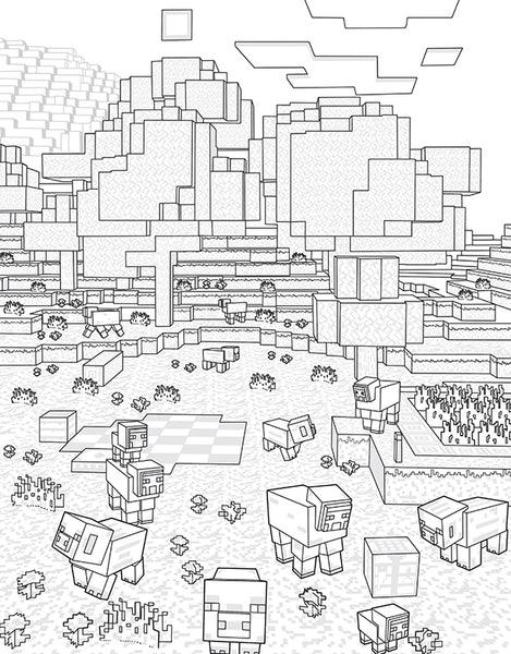Insight Editions The Official Minecraft Coloring Book Volume 2 – Insight Editions