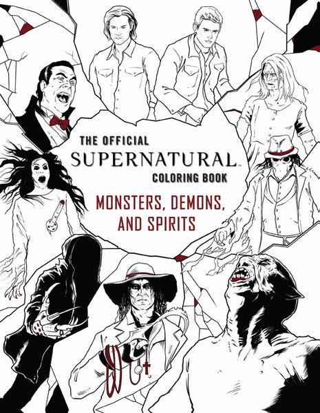 insight editions The Official Supernatural Coloring Book – Insight Editions