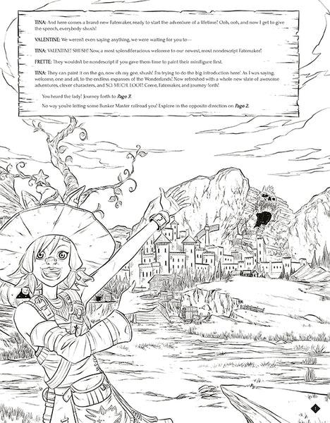 Insight Editions Tiny Tina's Wonderlands: A Bunkers & Badasses Coloring Adventure – Insight Editions