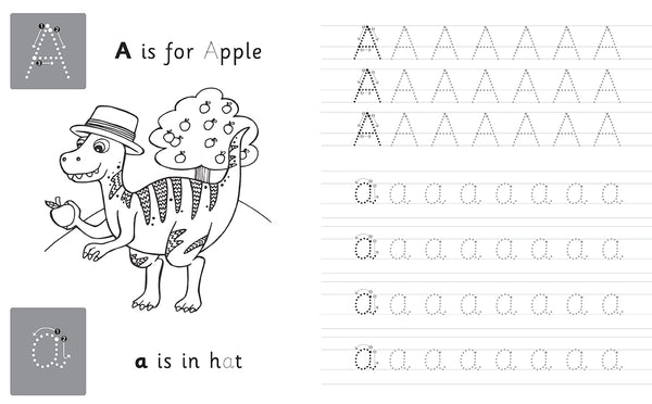 Insight Editions Trace & Learn Handwriting Practice: Dinosaur – Insight Editions