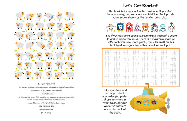 Insight Editions Train Your Brain: Math Games – Insight Editions