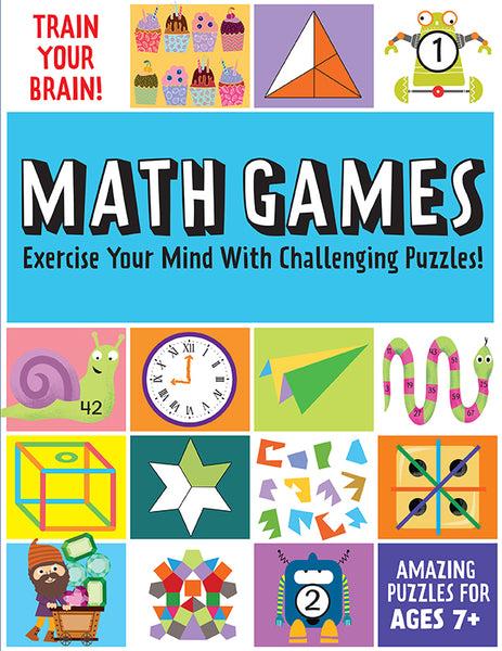 insight editions Train Your Brain: Math Games – Insight Editions