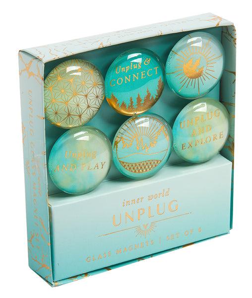 insight editions Unplug Glass Magnet Set (Set of 6) – Insight Editions