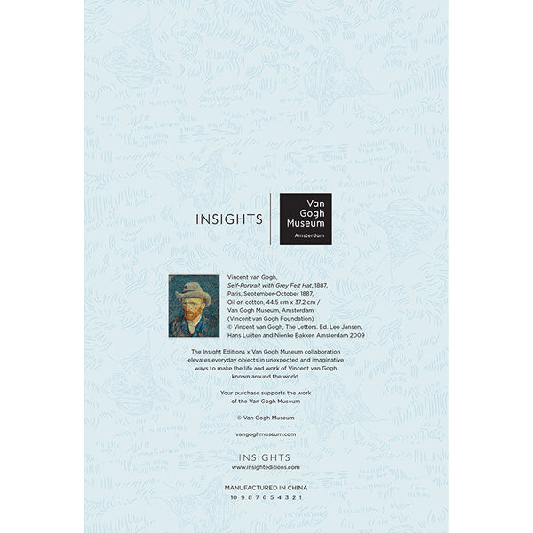Insight Editions Van Gogh Self-Portrait With Grey Felt Hat Journal – Insight Editions