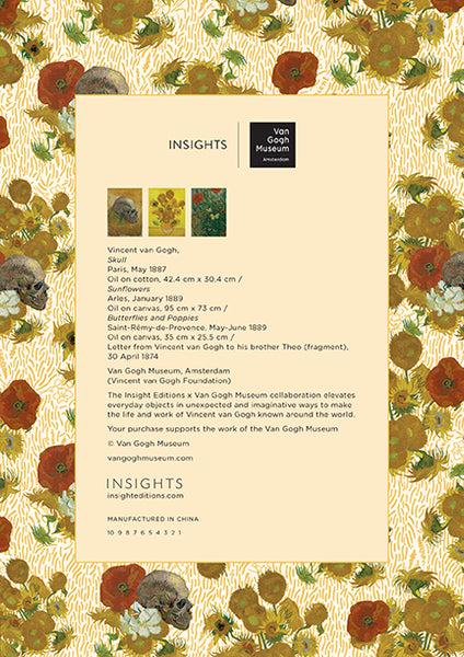 Insight Editions Van Gogh Skulls And Flowers Notebook Collection And Pouch Set – Insight Editions