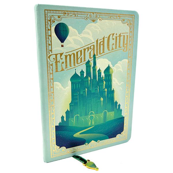 insight editions Wicked: Emerald City Journal with Ribbon Charm – Insight Editions