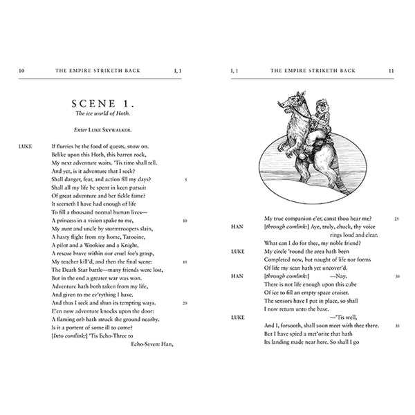 Insight Editions William Shakespeare's The Empire Striketh Back: Star Wars Part The Fif – Insight Editions