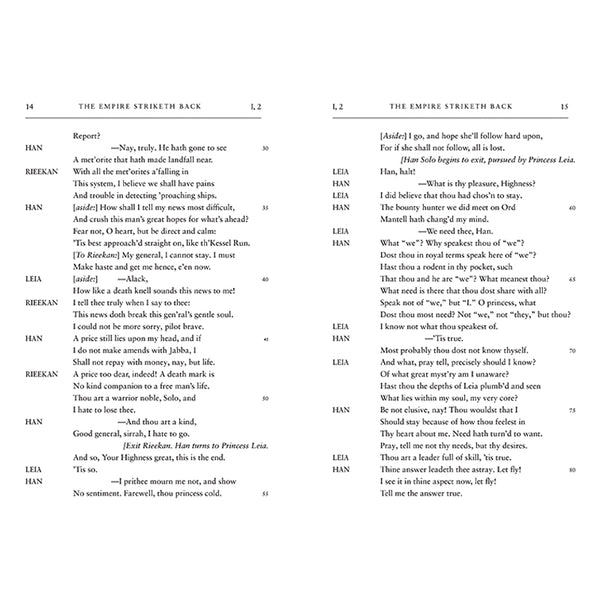 Insight Editions William Shakespeare's The Empire Striketh Back: Star Wars Part The Fif – Insight Editions