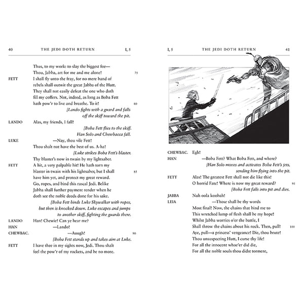 Insight Editions William Shakespeare's The Jedi Doth Return: Star Wars Part The Sixth – Insight Editions