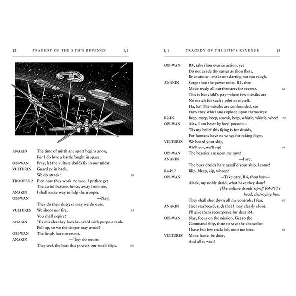 Insight Editions William Shakespeare's Tragedy Of The Sith's Revenge: Star Wars Part Th – Insight Editions