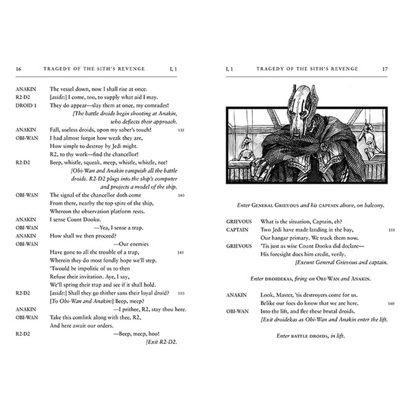 Insight Editions William Shakespeare's Tragedy Of The Sith's Revenge: Star Wars Part Th – Insight Editions