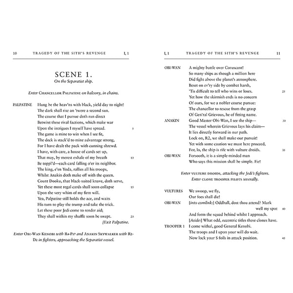 Insight Editions William Shakespeare's Tragedy Of The Sith's Revenge: Star Wars Part Th – Insight Editions