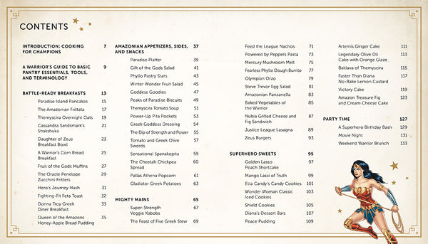 Insight Editions Wonder Woman: The Official Cookbook – Insight Editions