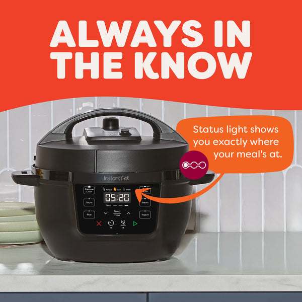 Instant Pot ® 4QT RIO™ Mini Multi-Cooker Black