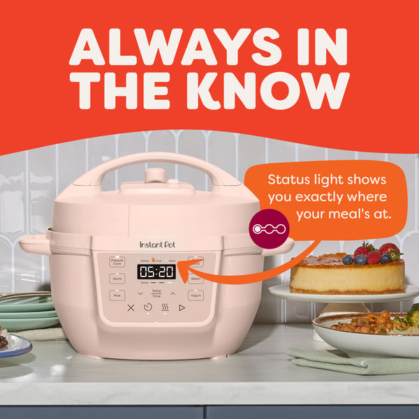 Instant Pot ® 4QT RIO™ Mini Multi-Cooker Rosewater