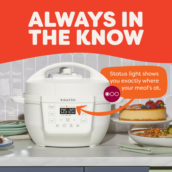 Instant Pot ® 4QT RIO™ Mini Multi-Cooker Sea Salt