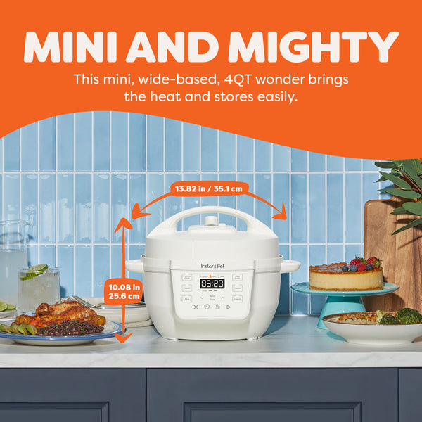 Instant Pot ® 4QT RIO™ Mini Multi-Cooker Sea Salt