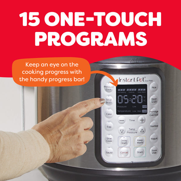 Instant Pot ® DUO ® Plus 6QT Multi-Use Pressure Cooker V3