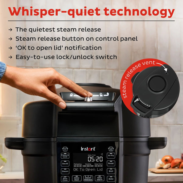 Instant Pot ® Duo™ Crisp™ 6.5QT With Ultimate Lid Multi-Cooker And Air Fryer
