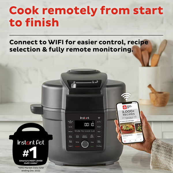 Instant Pot ® Duo™ Crisp™ 6.5QT With Ultimate Lid Smart Multi-Cooker And Air Fryer