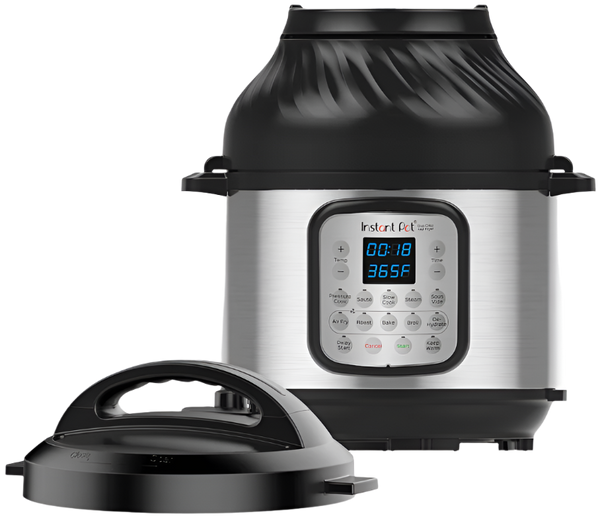 Instant Pot ® Duo™ Crisp™ + Air Fryer 6QT Multi-Use Pressure Cooker