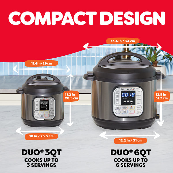 Instant Pot ® Duo™ Mini 3QT Multi-Use Pressure Cooker