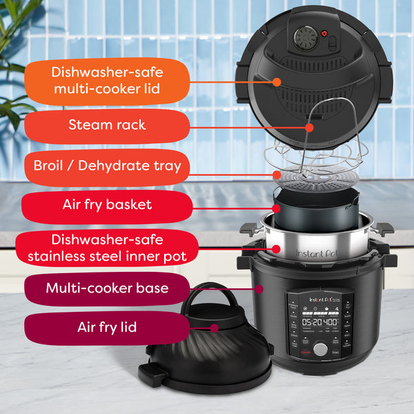 Instant Pot ® Pro™ Crisp & Air Fryer 8QT Multi-Use Pressure Cooker And Air Fryer