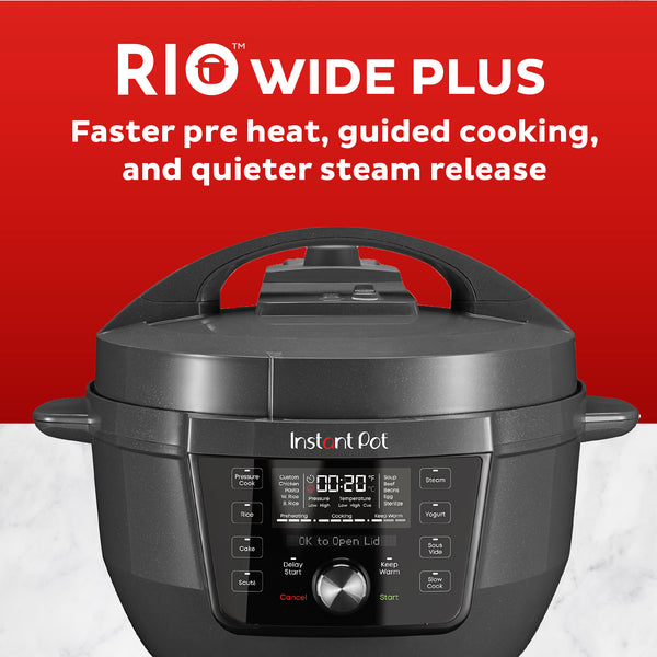 Instant Pot ® RIO™ Wide Plus Multi-Cooker