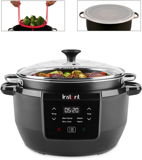 Instant Pot ® Superior Cooker Slow Cooker + Multifunctional Cooker (with Bonus Accessories)