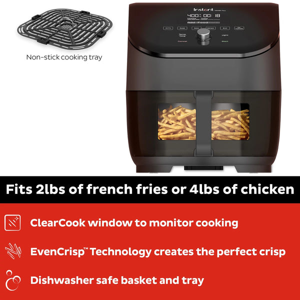 Instant Pot ® Vortex ® Plus 6QT ClearCook Air Fryer
