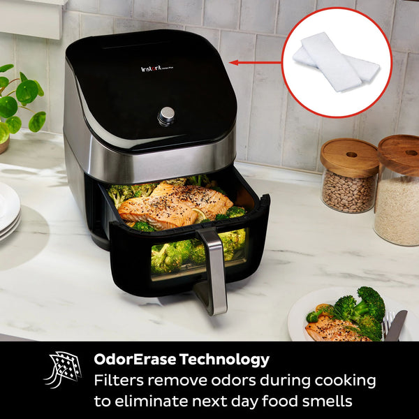 Instant Pot ® Vortex ® Plus 6QT Stainless Steel Air Fryer With ClearCook And OdorErase