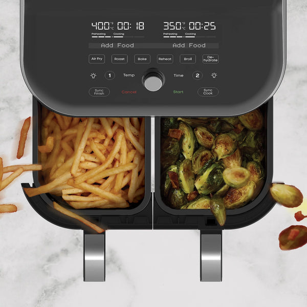 Instant Pot ® Vortex ® Plus Dual 8QT Stainless Steel Air Fryer With ClearCook