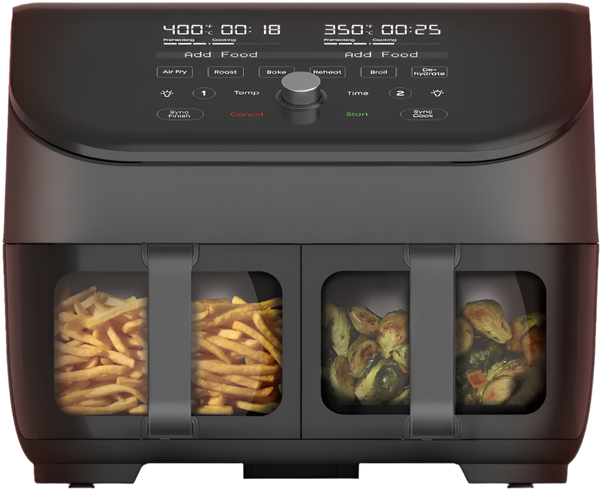 Instant Pot ® Vortex ® Plus Dual Black 8QT Air Fryer with ClearCook