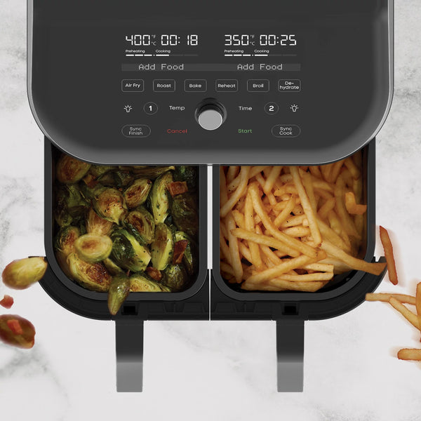 Instant Pot ® Vortex ® Plus Dual Black 8QT Air Fryer With ClearCook
