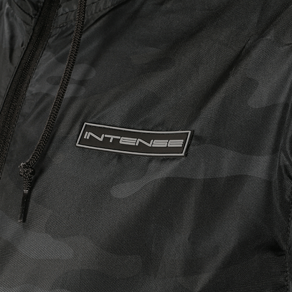 Intense Men's Black Camo Windbreaker - M & XXL