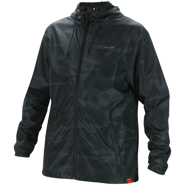 intense Men's Black Camo Windbreaker - M & XXL