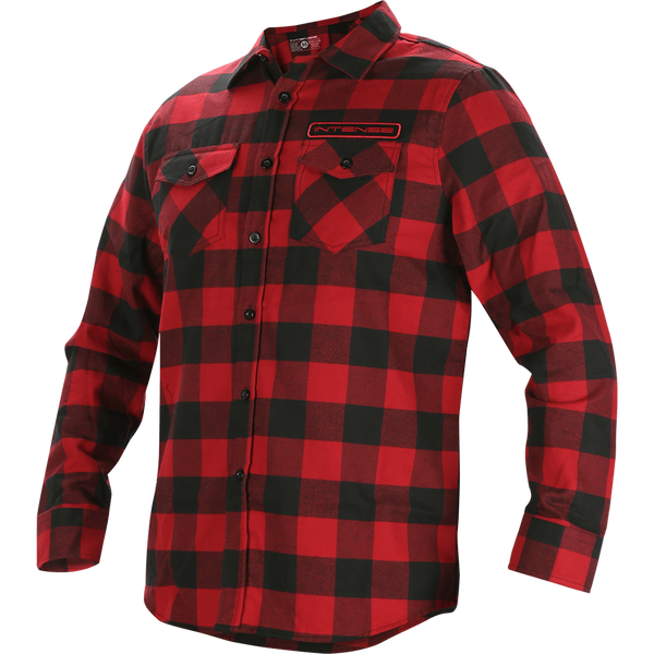 intense Men's Gunny Red/ Black Flannel - M & XXL