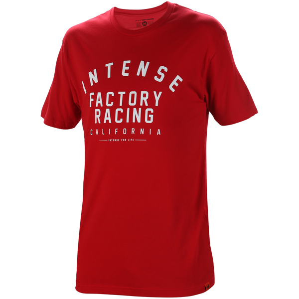 intense Men's INTENSE Factory Racing Red Tee