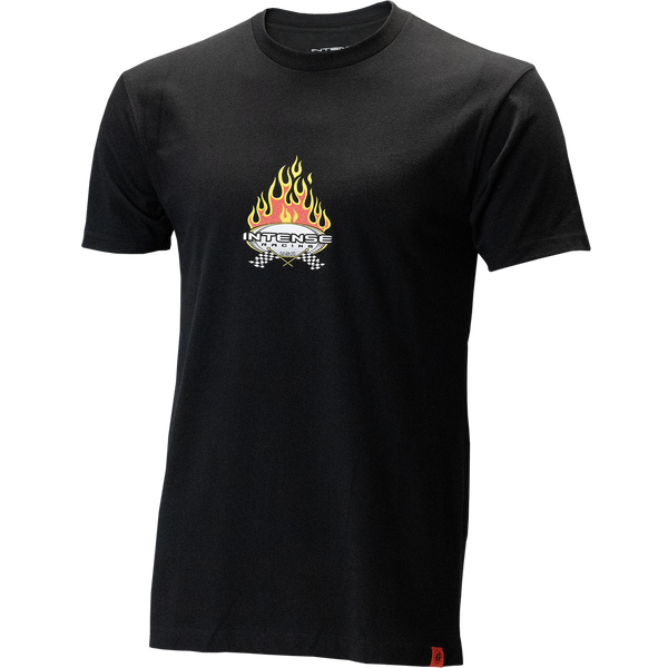 intense Men's Racing Flame Tee Black