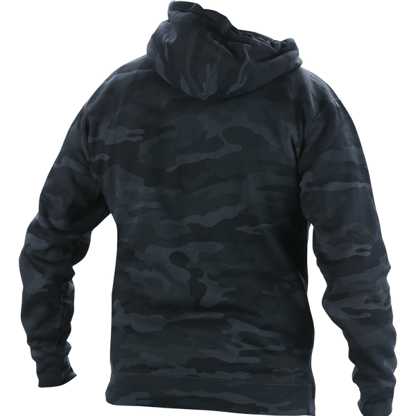 Intense Men's Army Black Camo Pullover Hoodie - M & XXL