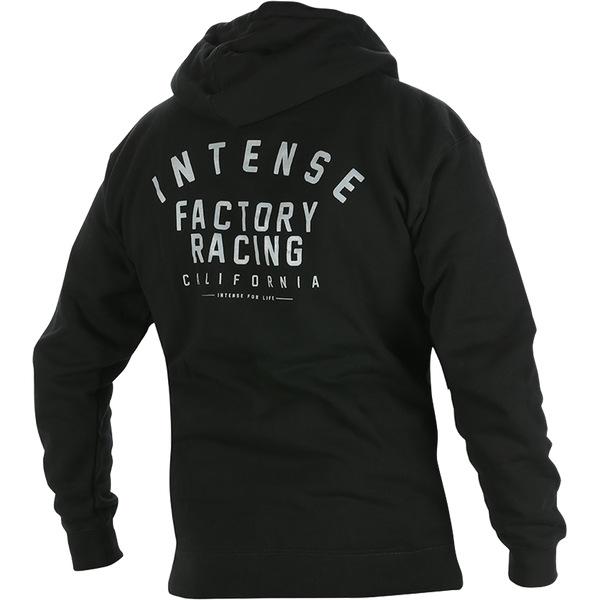 Intense Men's INTENSE Factory Racing Black Zip-Up Hoodie